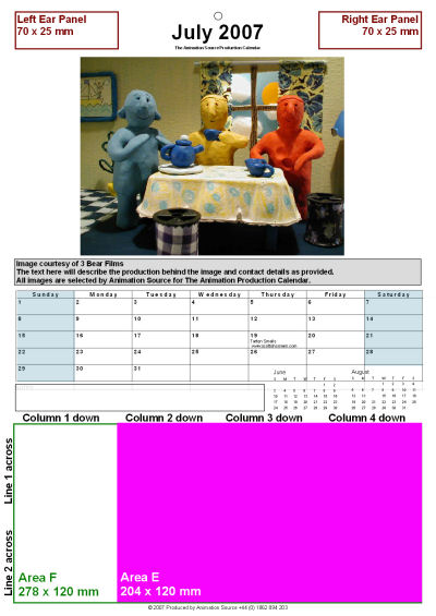 Animation Source Calendar