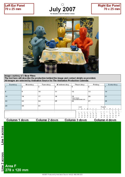 Animation Source Calendar